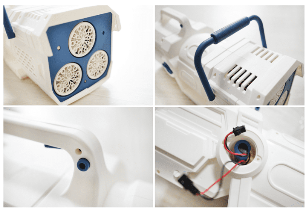 Pistola de Bolhas Automática com 60 furos 