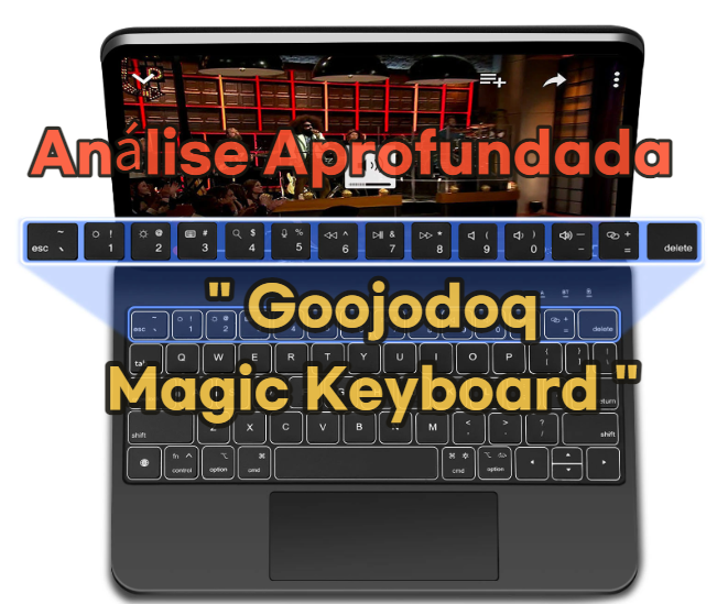 goojodoq magic keyboard para iPad