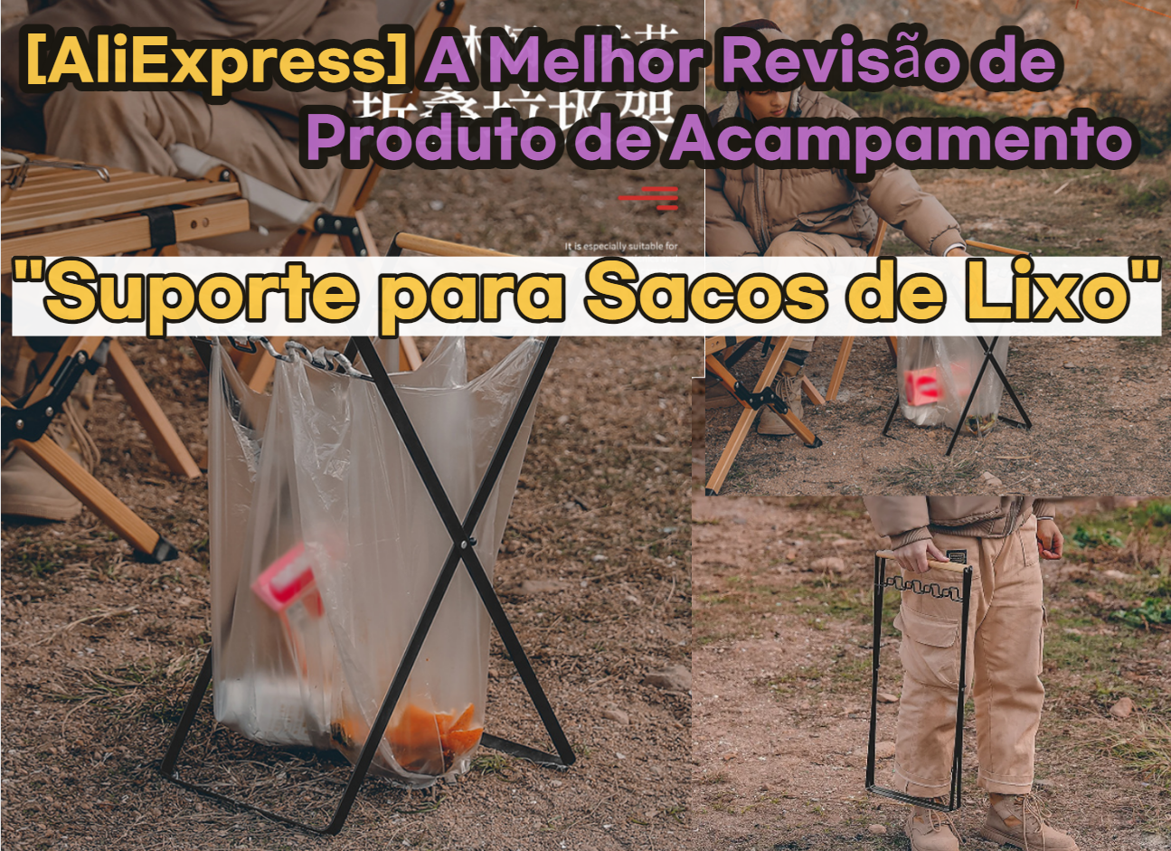 Suporte para Sacos de Lixo