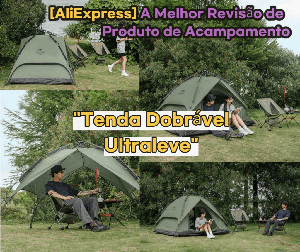 Tenda Dobrável Ultraleve