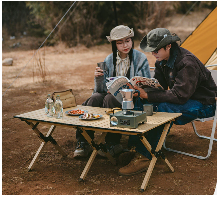  Mesa de Camping Dobrável