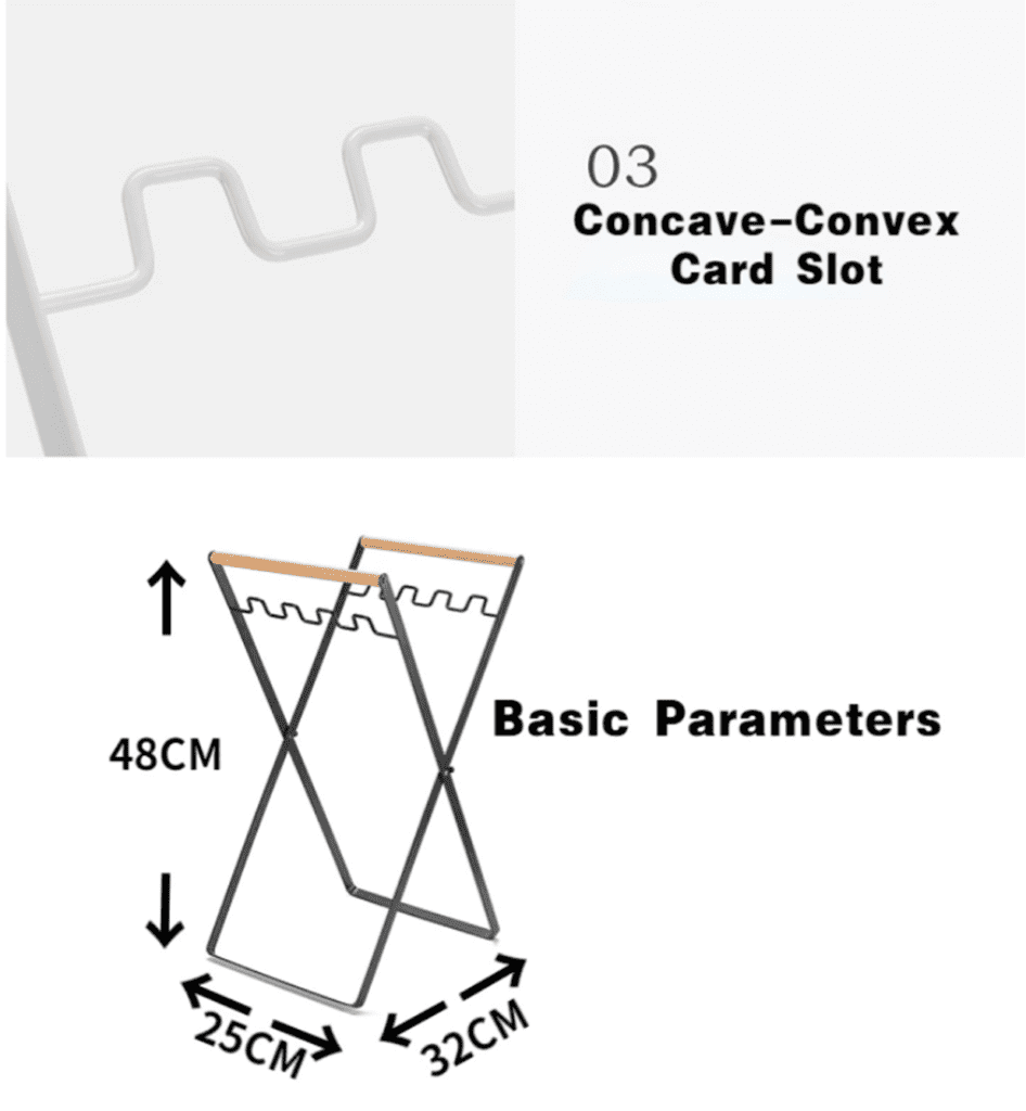 Suporte para Sacos de Lixo: Especificações